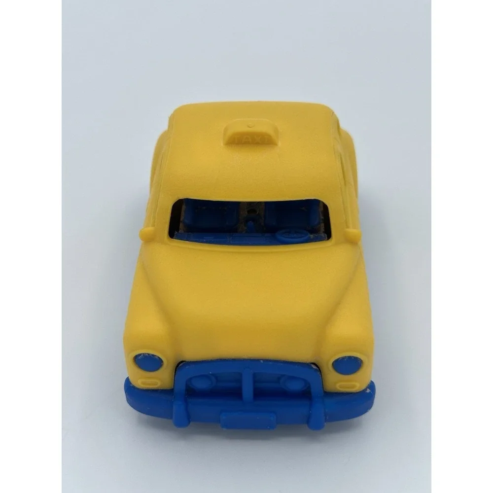 Wonder Wheels Battat Blue and Yellow Toy Plastic Car 2.5
